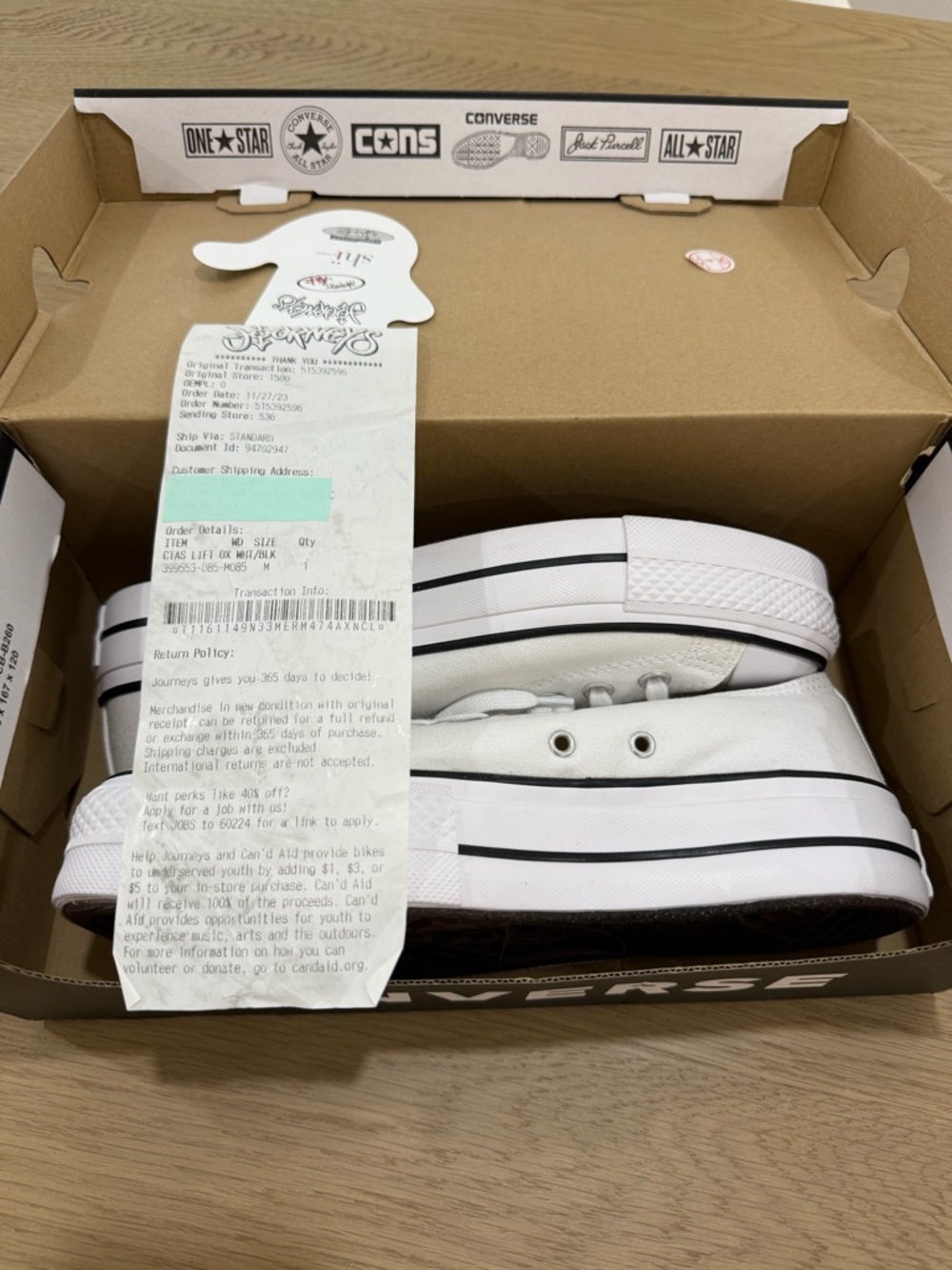 Converse Chuck Taylor All Star Platform Sneaker Low Top - Picture 8 of 15